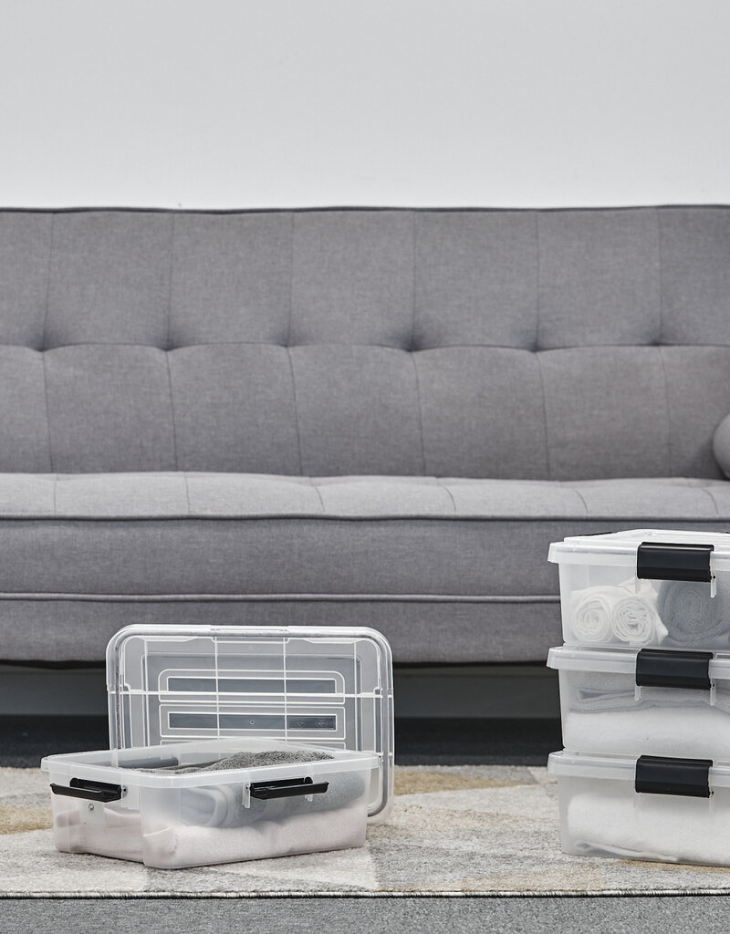 IRIS Air Tight Box - 10 liters - set of 4 - AT-S - Transparent