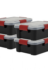 IRIS Air Tight Box - 10 liter - set van 4 - AT-S - Black