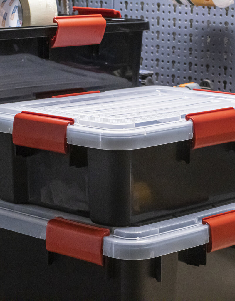 IRIS Air Tight Box - 10 liter - set van 4 - AT-S - Black