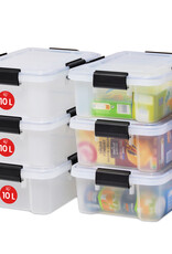 IRIS Air Tight Box - 10 liter - set van 6 - AT-S - Transparent