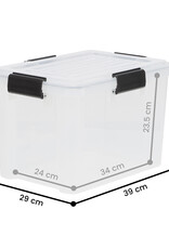 IRIS New Air Tight Box - 20 liters - set of 3 - DDAT-SD - Transparent