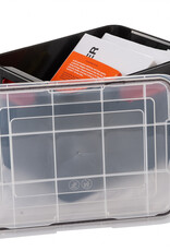 IRIS New Air Tight Box - 20 liter - set van 3 - DDAT-SD - Black