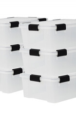 IRIS New Air Tight Box - 30 liters - set of 6 - DDAT-LS - Transparent