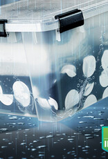 IRIS New Air Tight Box - 50 liter  - set van 4 - DDAT-L - Transparant