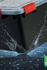 IRIS Air Tight Box - 50 liters - set of 4 - AT-L - Black