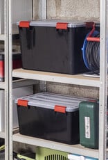 IRIS New Air Tight Box - 70 liter  - set van 3 - DDAT-LD - Black
