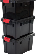 IRIS Power Box - 21 liters - set of 3 - SK-210 - Black