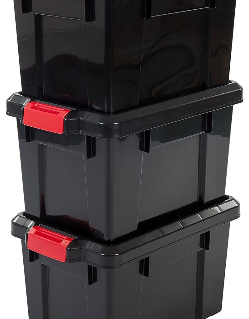 IRIS Power Box - 21 liters - set of 3 - SK-210 - Black