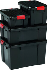 IRIS Power Box - 21 liters - set of 3 - SK-210 - Black