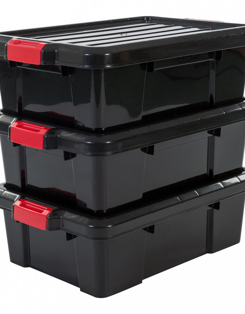 IRIS Power Box - 25 liter - set van 3 - SK-230 - Black