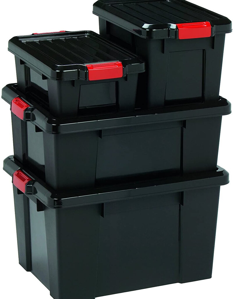 IRIS Power Box - 50 liter - set van 3 - SK-450 - Black