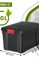 IRIS Store It All Box - 60 liters - set of 3 - SIA-60 - Black