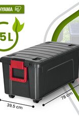 IRIS Store It All Box - 75 liter - set van 3 - SIA-75 - Black