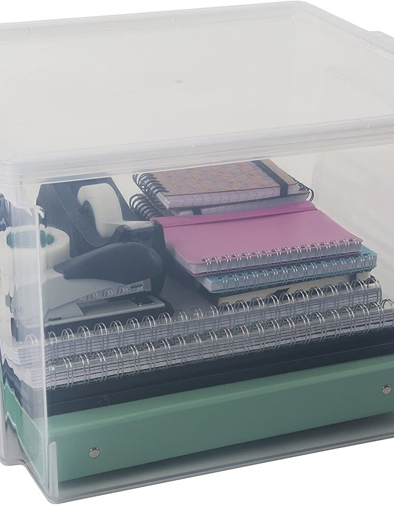 IRIS Useful Storage Box - 30 liter - set van 6 - USB-M - Transparant