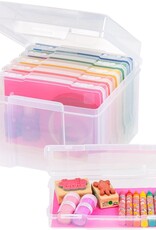 Iris Ohyama Iris Ohyama 10X15cm Photo Storage and Craft Keeper, Clear, S