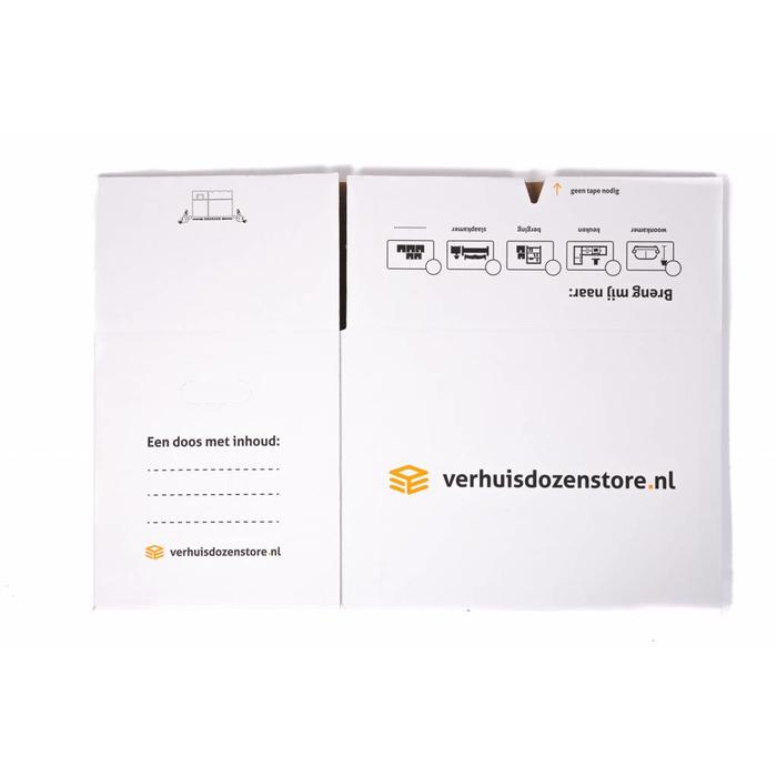 Pallet professionele autolock verhuisdozen 340 stuks