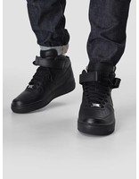 nike air force 1 mid 07 all black