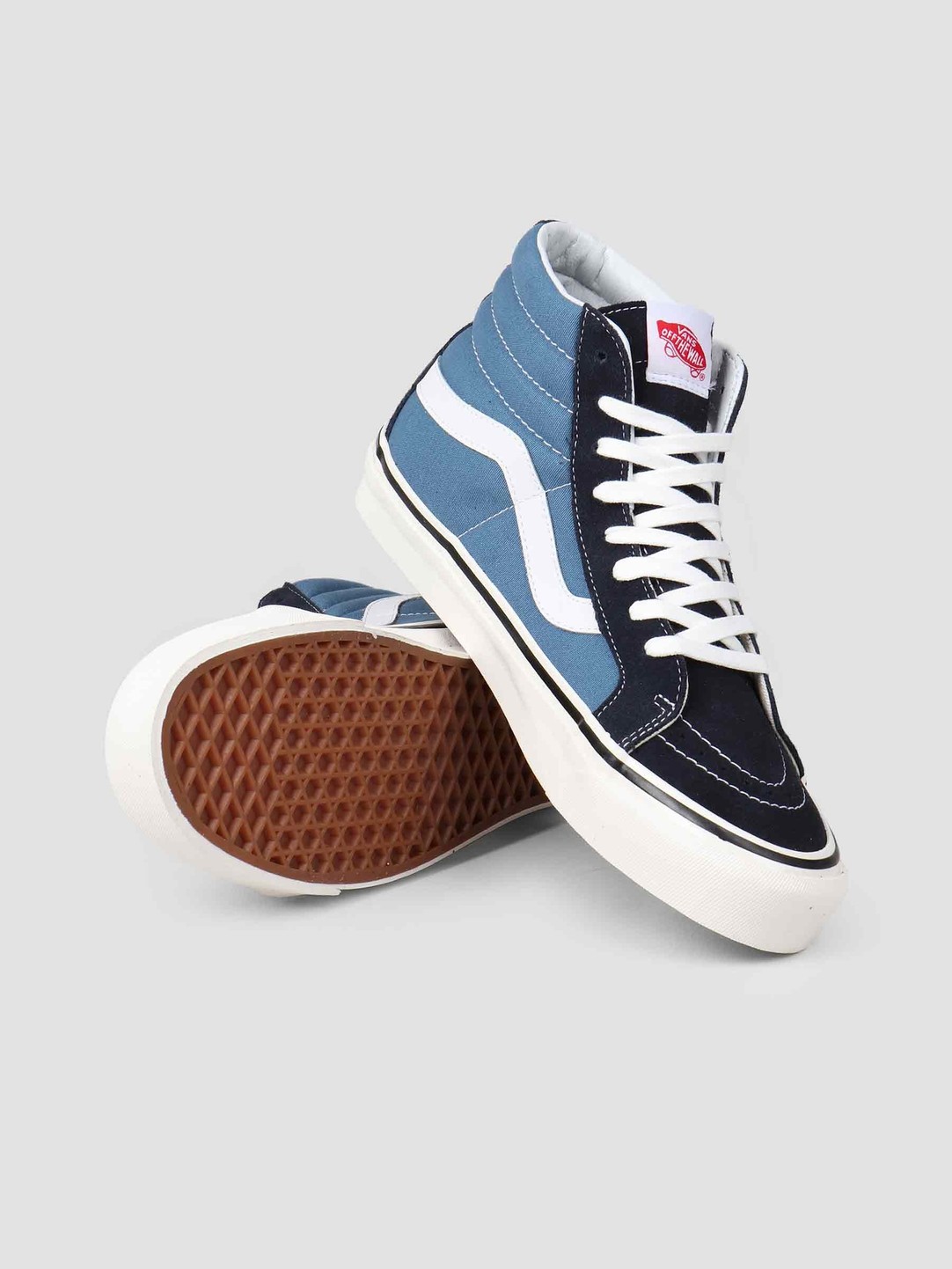 vans navy sk8 hi