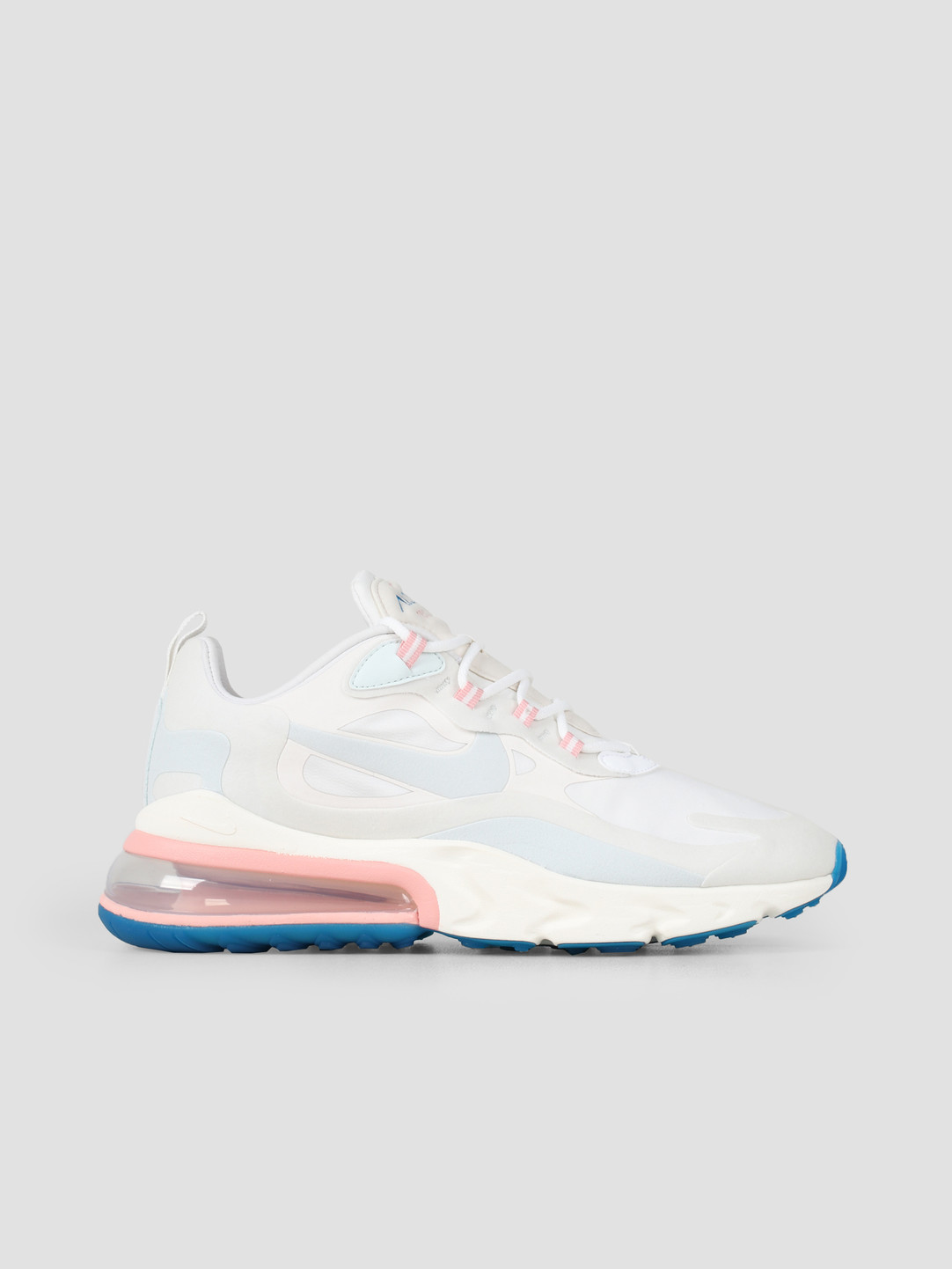 Chaussures Nike Air Max 270 React Homme Pas Cher Blanc/Bleu