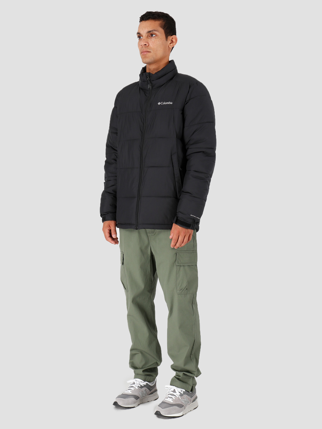 columbia pike lake black puffer jacket