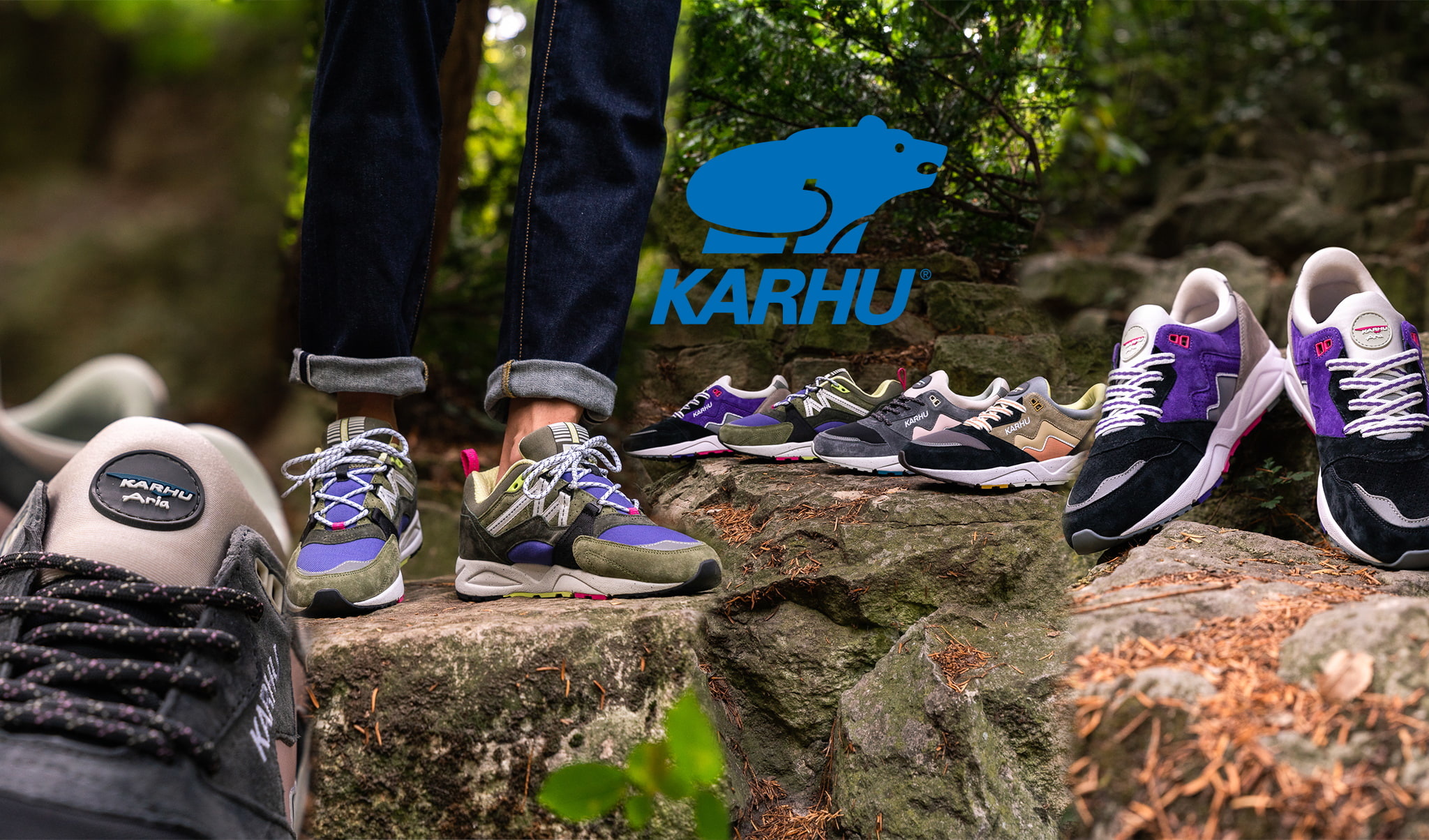 karhu aria opal gray liberty