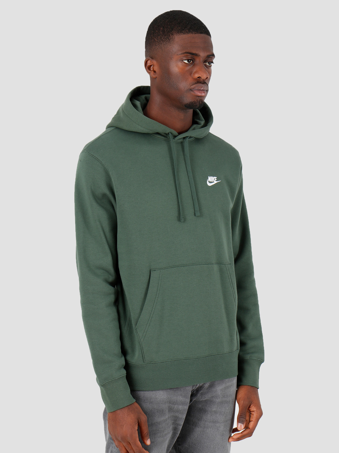 nike club hoodie galactic jade