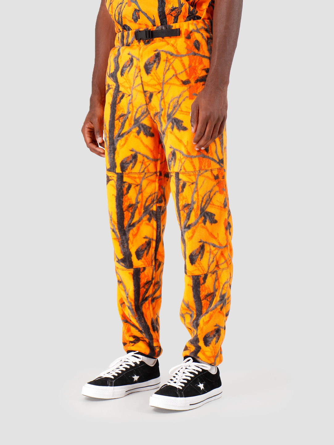 Carhartt Wip Beaufort Sweat Pant Camo Tree Orange Reflective Grey I027024 -