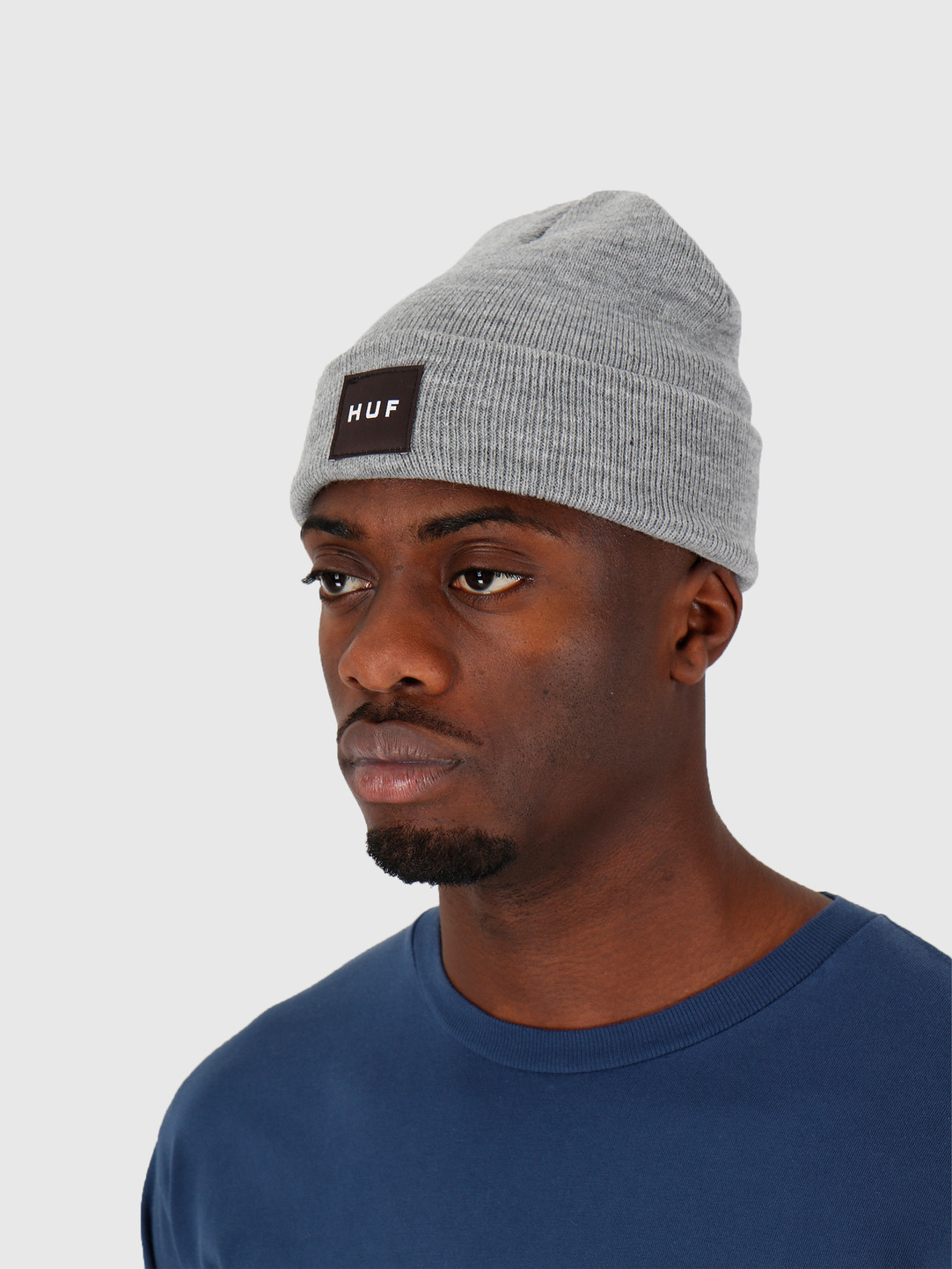 huf box logo beanie
