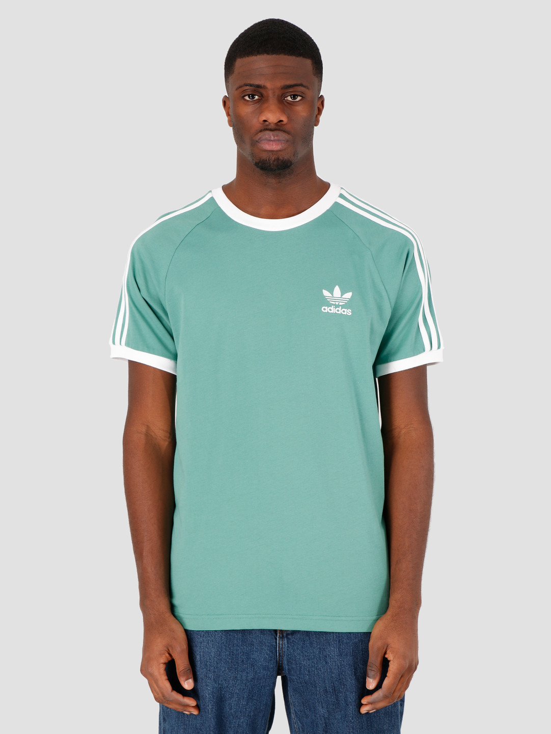 adidas three stripes tee