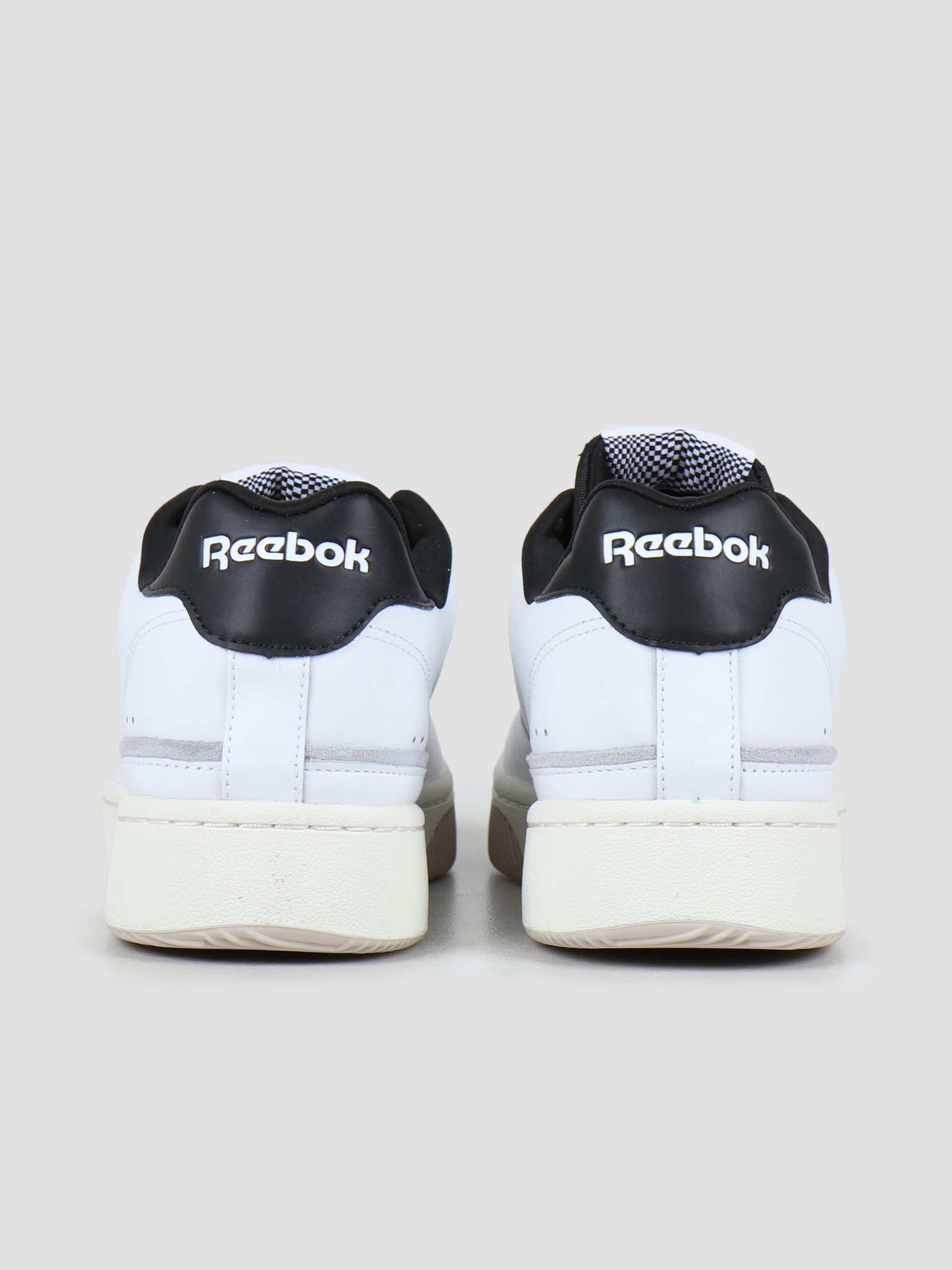 reebok black white