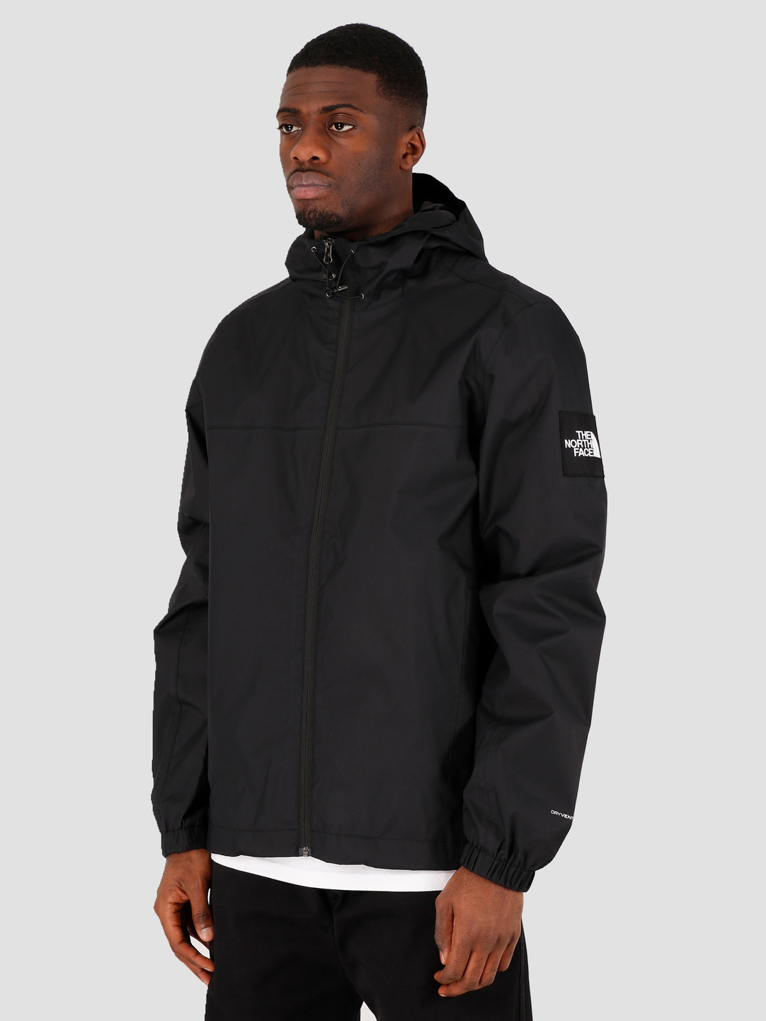 north face mountain q jacket black