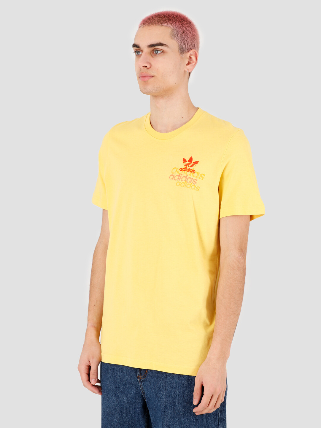 adidas yellow tshirt