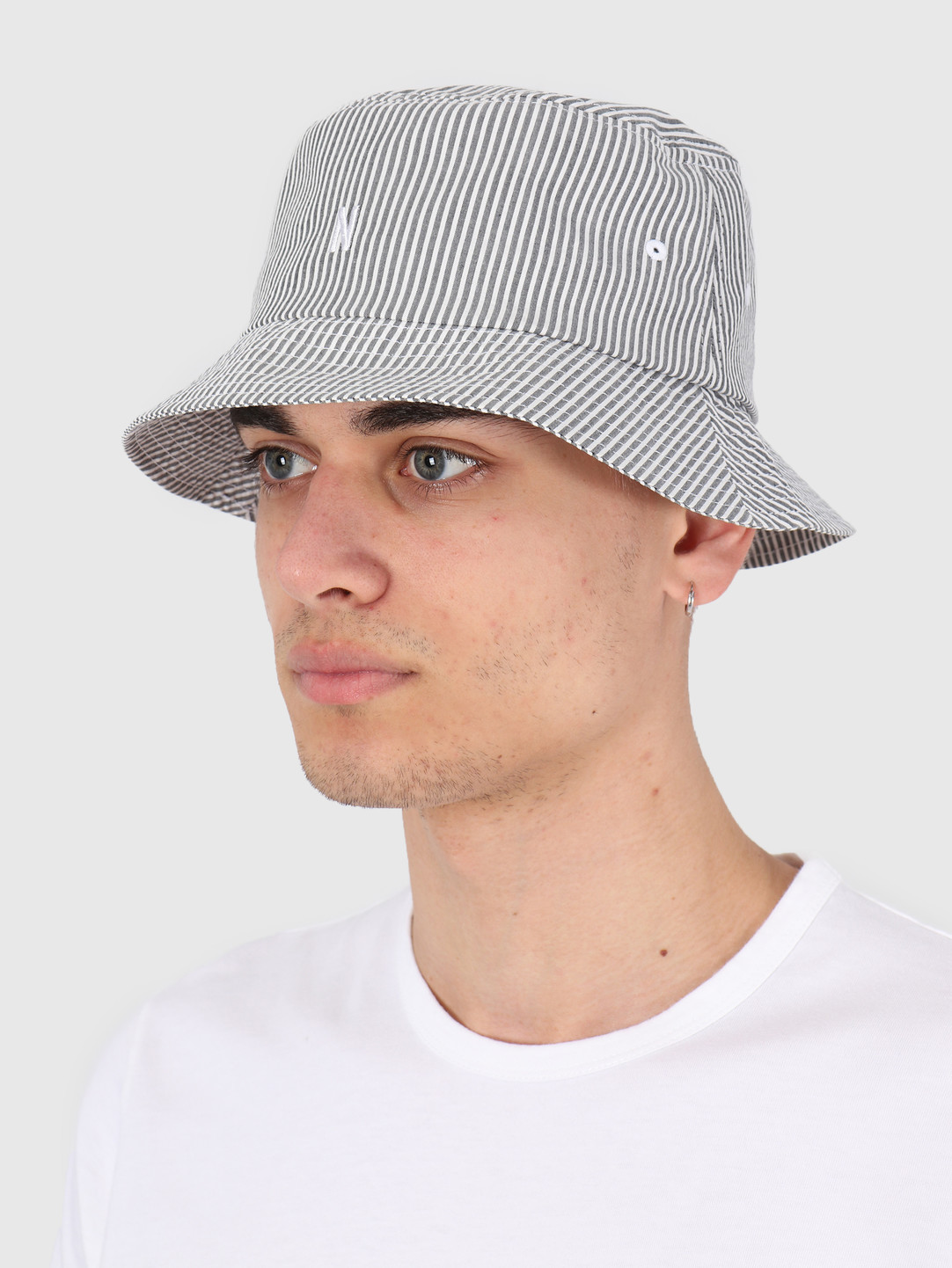 seersucker sun hat