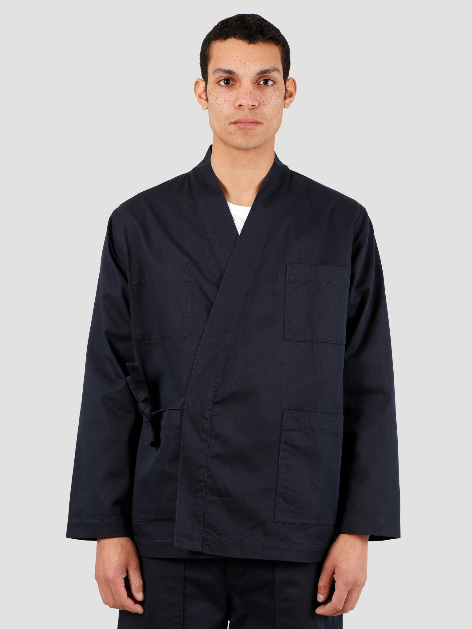navy work coat
