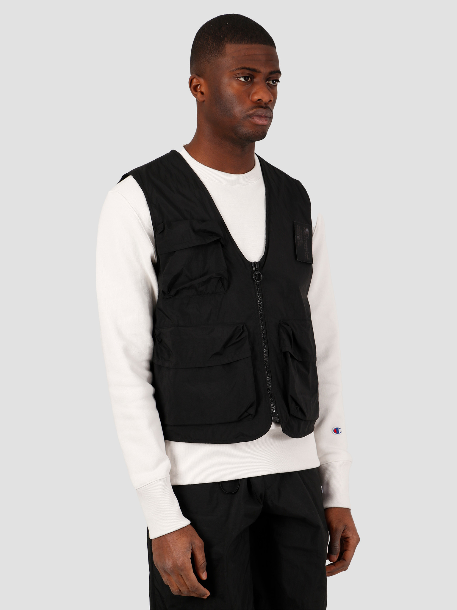 champion black vest