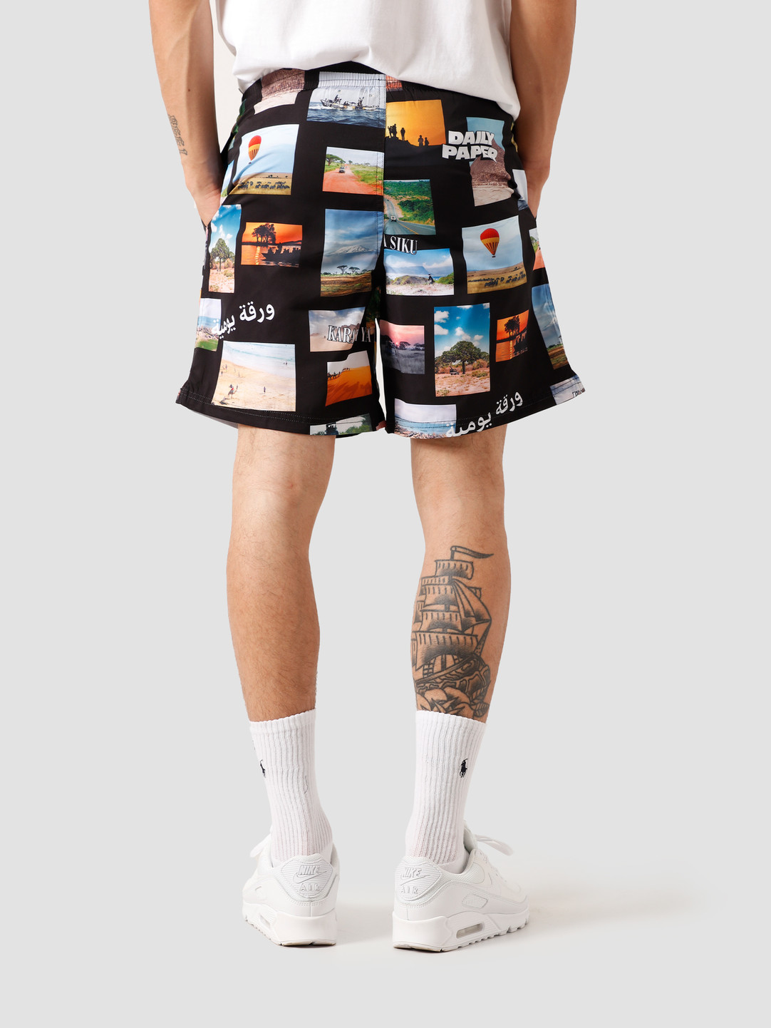 daily paper swim shorts