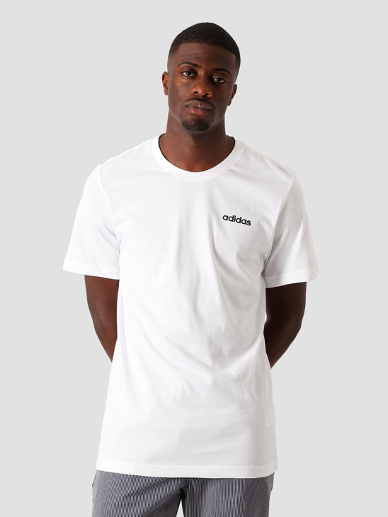 adidas plain white t shirt