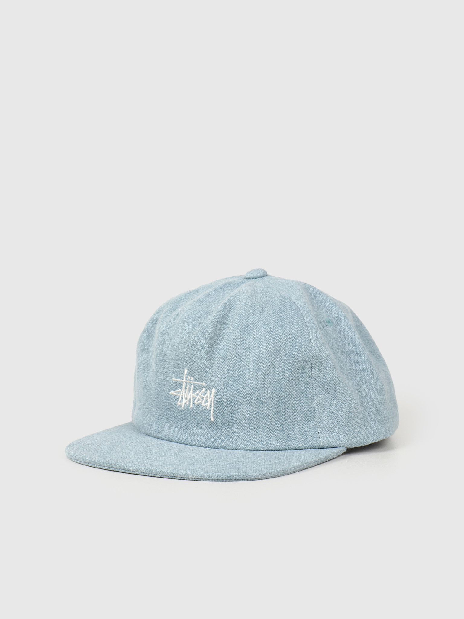 stussy denim cap
