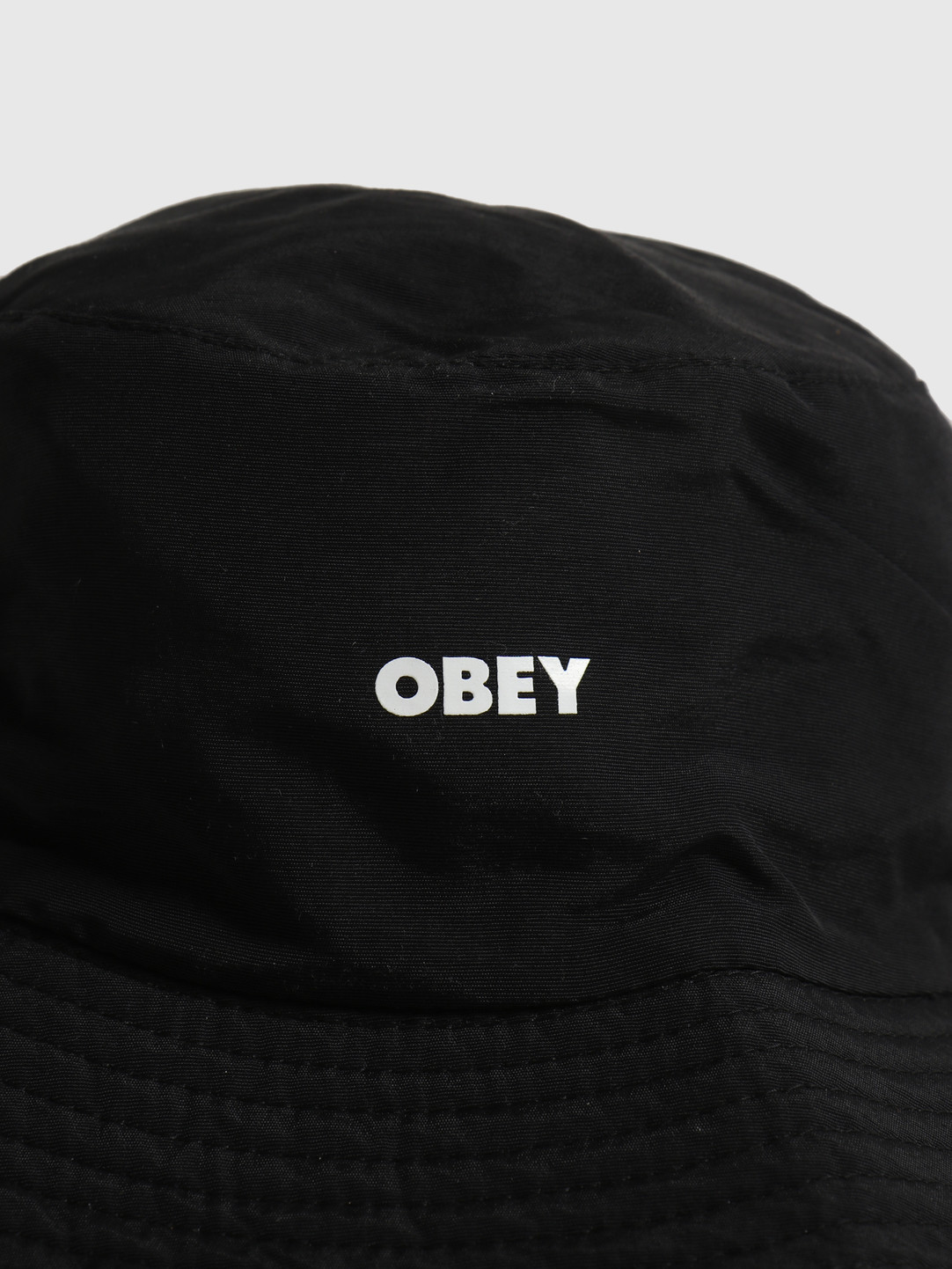 obey bucket hat black