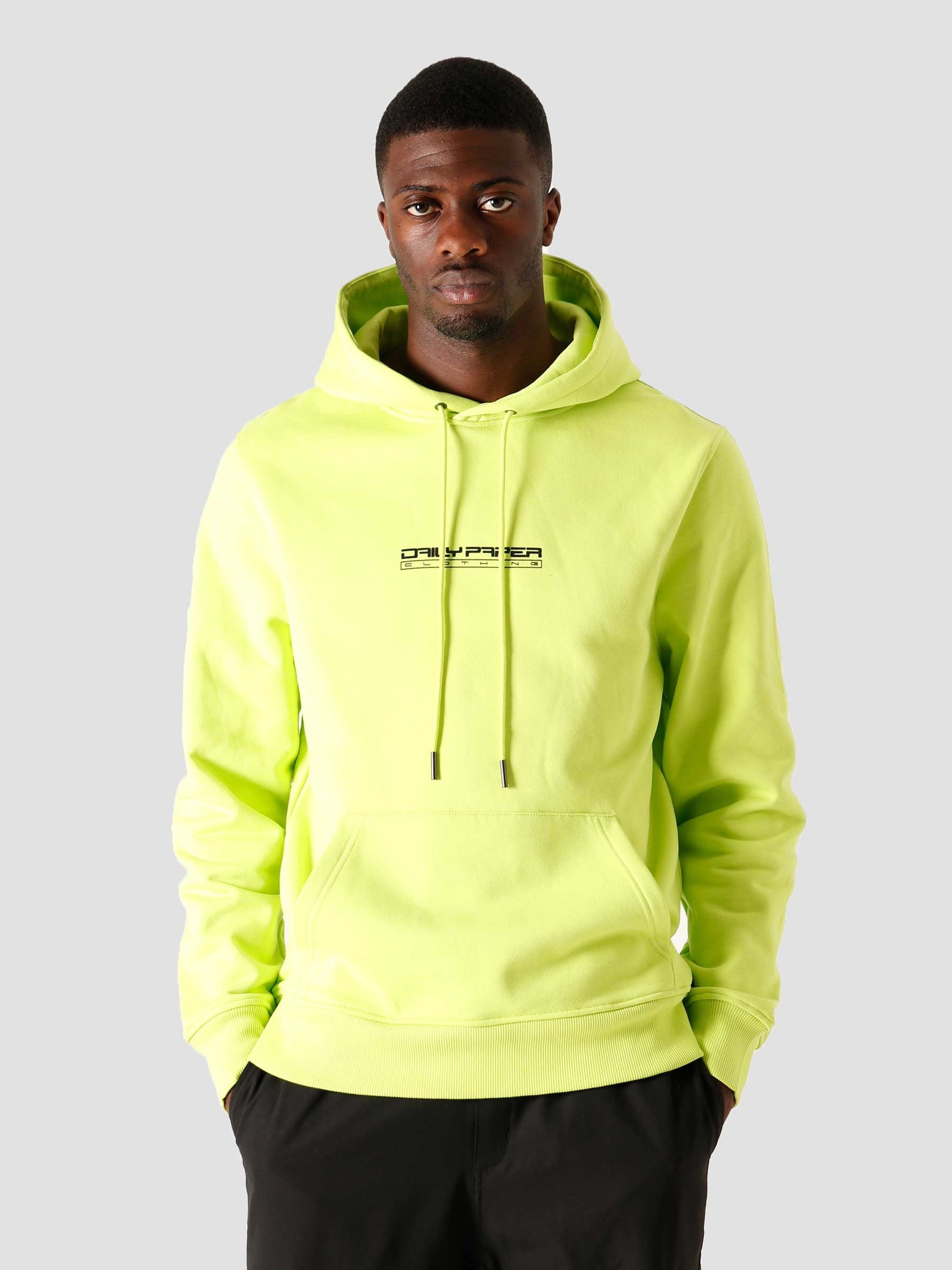 yellow daily paper hoodie