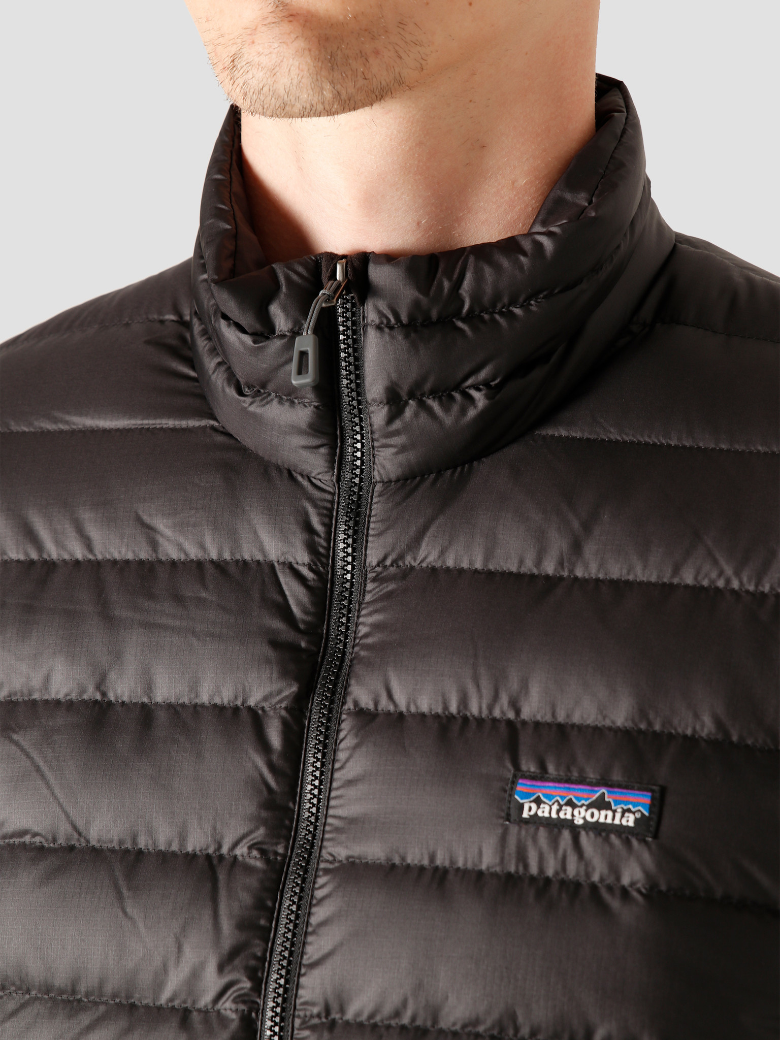 patagonia down sweater black womens
