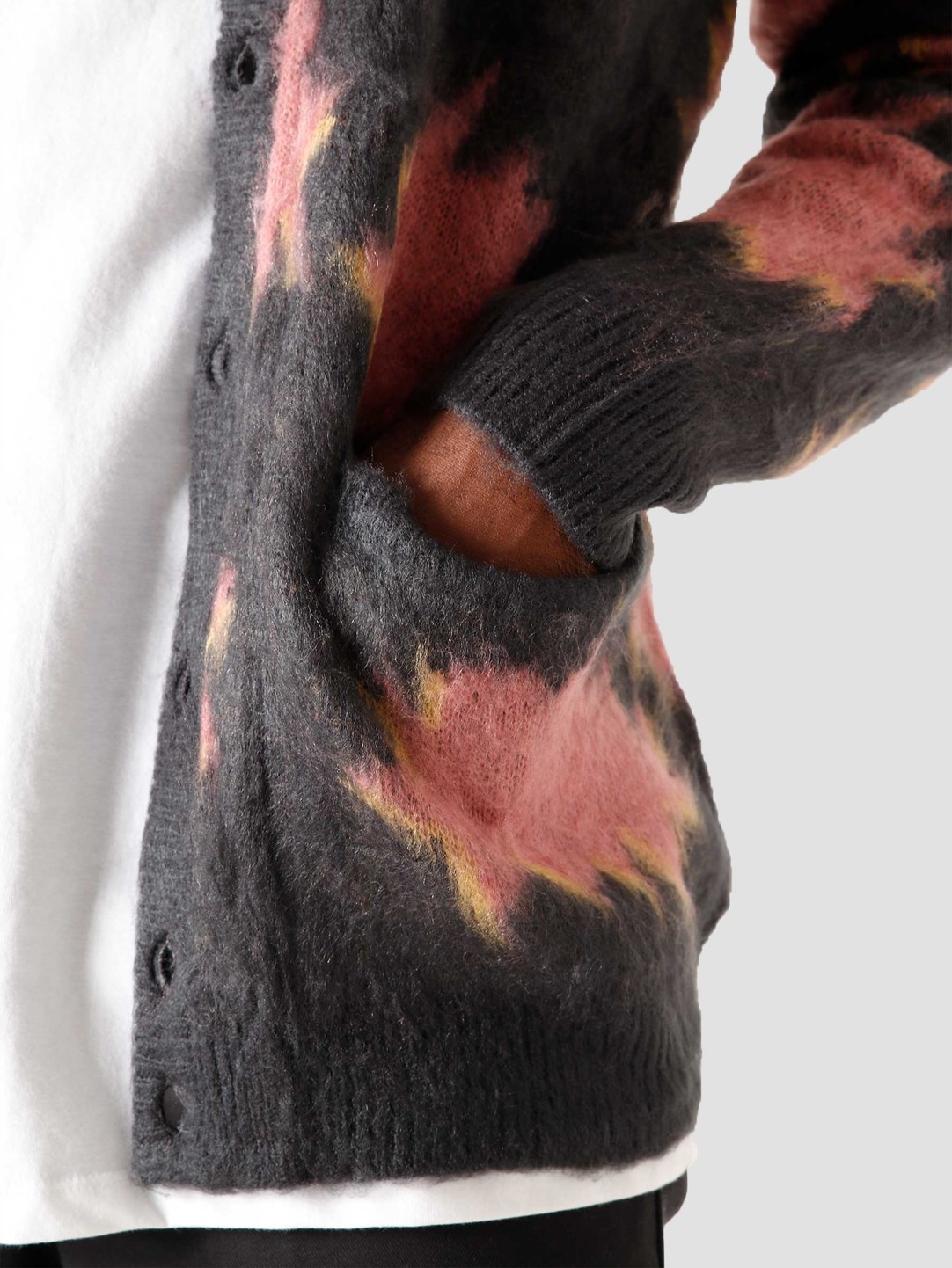 obey crackle cardigan