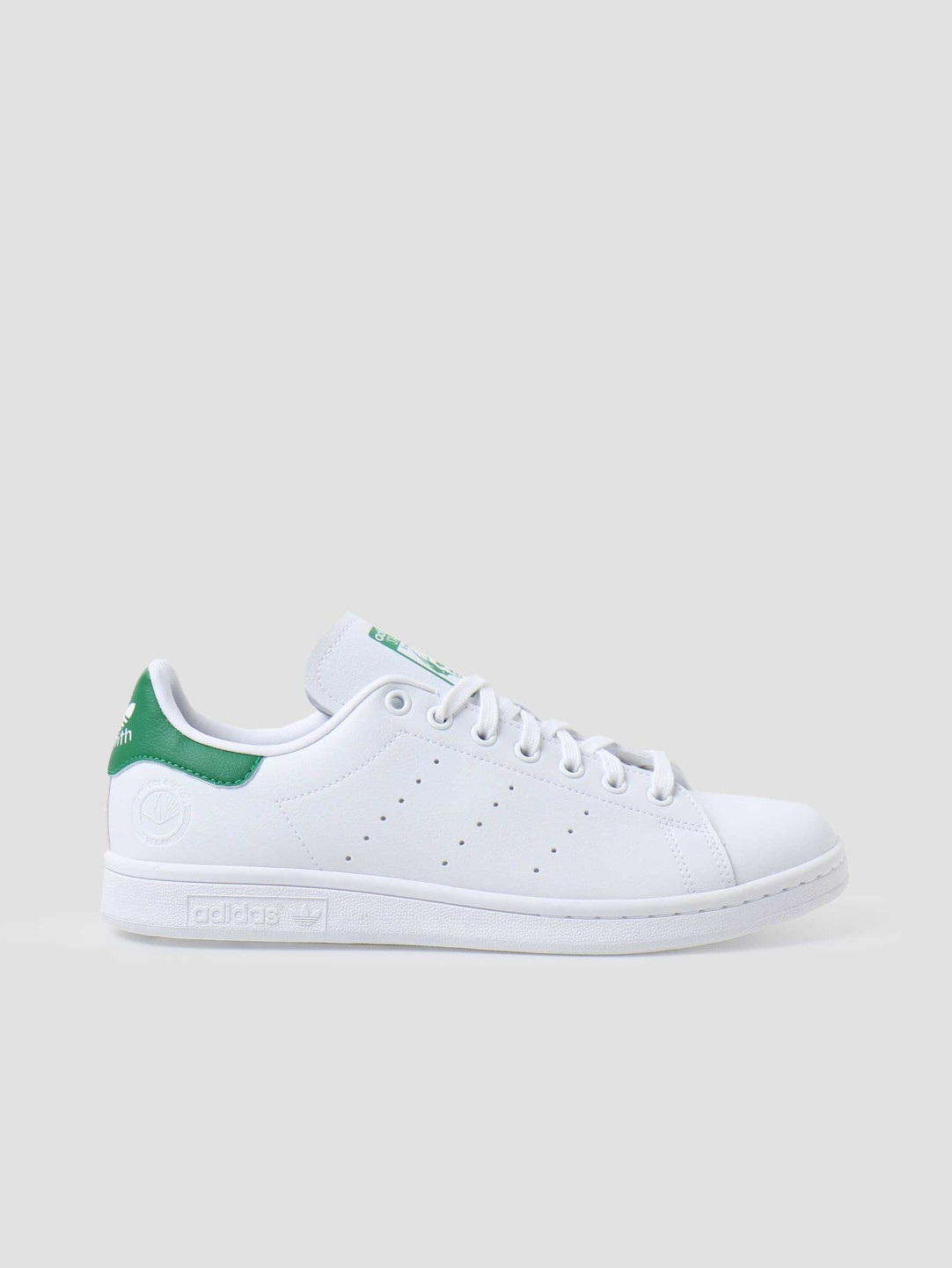 stan smith green and white