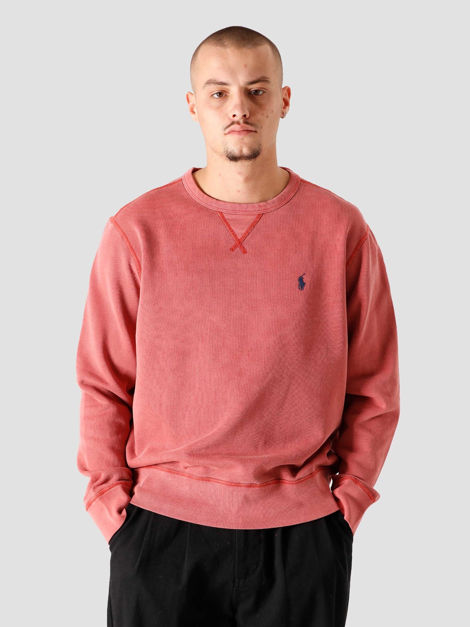 red polo ralph lauren sweater