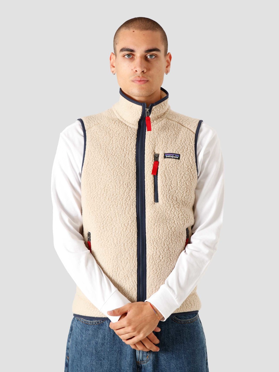 M's Retro Pile Vest Deals, 58% OFF 