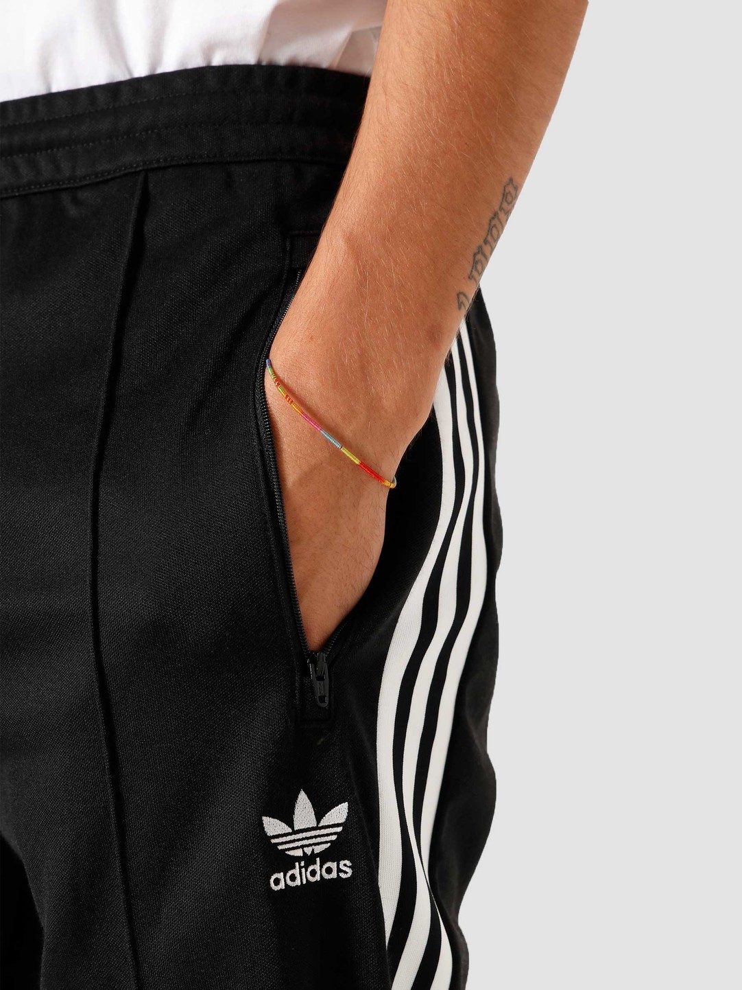 beckenbauer track pants black