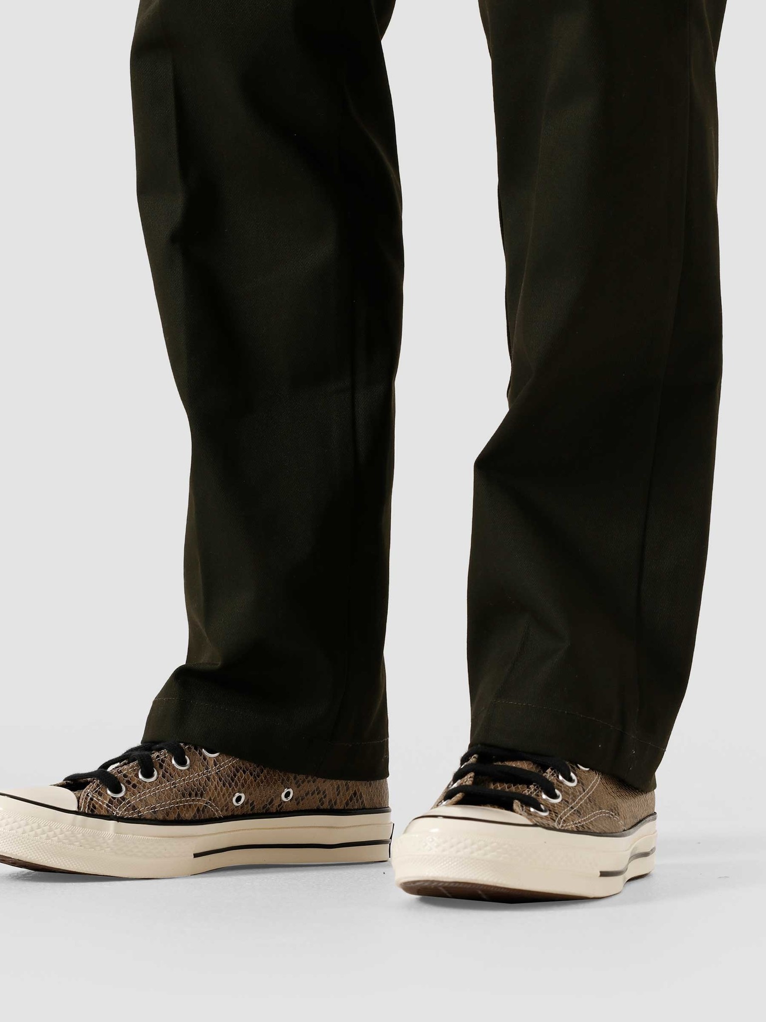 Dickies Work Pant Slim Straight Olive Green WP873 | FRESHCOTTON