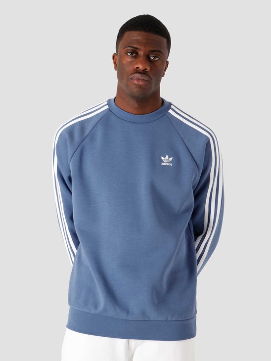 adidas crew neck blue