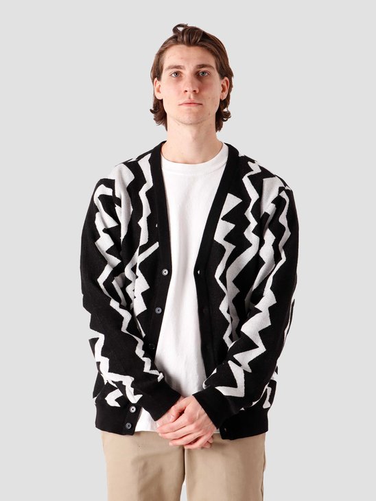 Obey static cardigan Clearance