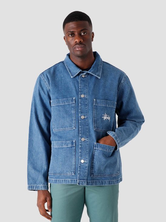 Stussy Denim Chore Jacket Blue 115570-0801